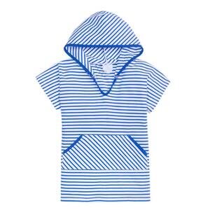 NEW LITTLE ENGLISH boys beach popover coverups in royal